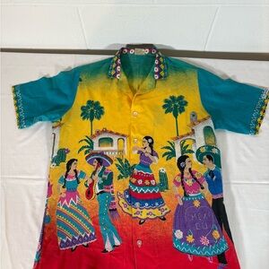 Colorful Mexican Fiesta Shirt